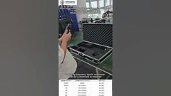 800 - 1500M Portable Drone Jammer Gun Counter UAV System 6 Band